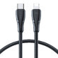 Joyroom Surpass Series A11 Cavo Lightning / USB-C 20W 1,2 m - nero