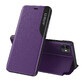 Eco Leather View Case elegante flipcase met standaardfunctie iPhone 13 Pro paars