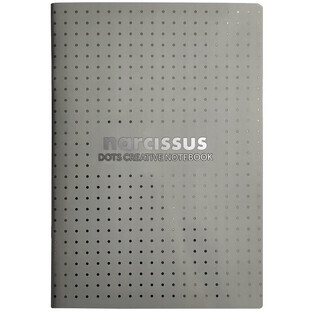 A4 cuaderno punteado 48 hojas Narciso gris 6 unid.