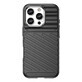 Thunder Case Silikonhülle für iPhone 16 Pro Max - schwarz