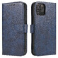 Magnet Case elegant flip cover case with stand function Samsung Galaxy A03s (166.5) blue