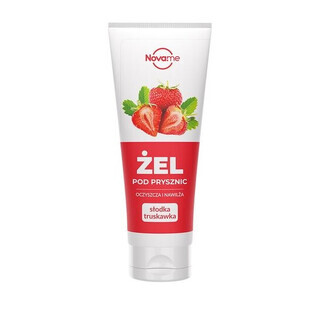 Novame, Gel de ducha, fresa dulce, 250 ml