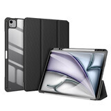 Dux Ducis Toby case with flap and stand for iPad Air 13 2024 / iPad Pro 12.9 2018-2022 - black