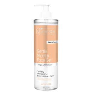 Bielenda Professional Lipid Care Gentle micellar gel for makeup removal and cleansing, 500 ml