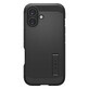 Carcasa Spigen Tough Armor MagSafe con soporte para iPhone 16 Plus - negro
