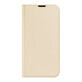 Dux Ducis Skin Pro holster caz cu flip cover iPhone 13 Pro Max aur