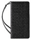 Magnet curea caz iPhone 14 Plus flip capac portofel mini lanyard stand negru