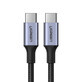 Ugreen Kabel US316 90120 USB-C - USB-C PD QC FCP 100W 5A 480Mbps 3m - grau