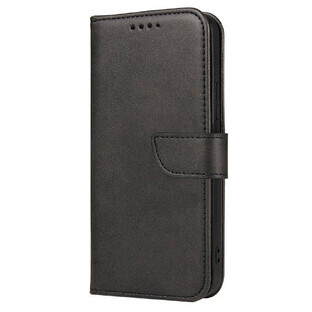 Funda Magnet Case elegante con tapa abatible y función de soporte Realme 9i negro