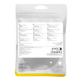Baseus RJ45 cat.7 10Gbps high speed internet cable 0.5m tressé noir