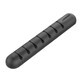 Ugreen LP114 self-adhesive cable organizer for 7 cables - black