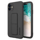 Wozinsky Kickstand Case Silikonhülle mit Ständer Samsung Galaxy A72 4G schwarz
