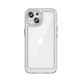 Coque renforcée avec cadre flexible pour iPhone 15 Plus Outer Space - transparent