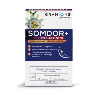Granions Somdor+ Melatonin 15 Tablets