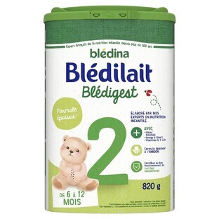 Blédina Blédigest 2. Alter 6 bis 6 Monate 820g