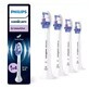 Philips Sonicare Tetes De Brosse A Dents Sensitive Standard S2 HX6054/87 X4