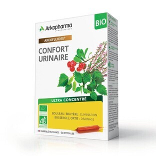 Arkopharma Arkofluids Urinary Comfort Bio 20 Fläschchen