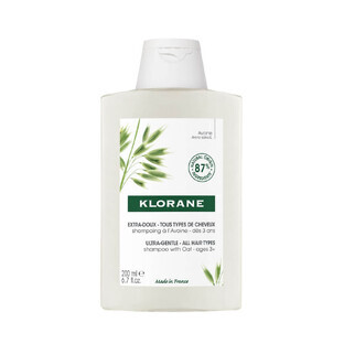 Klorane Oats Extra-Delicate Shampoo All Hair Types 200ml