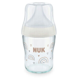 Nuk Perfect Match Botella Estrellas Talla M Vidrio Dès La Naissance 120 ml