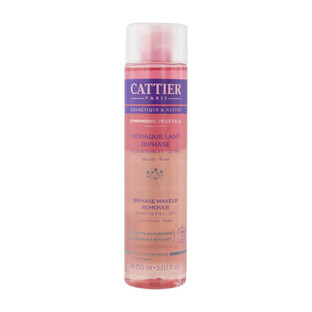 Cattier Symphonie Vegetale Demaquillant Biphase Yeux Et Levres Bio 150ml