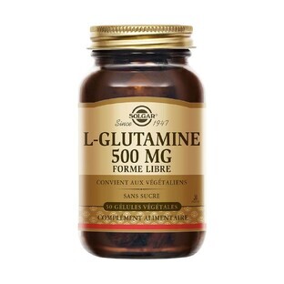 Solgar L-glutamina 500mg 0.033 50 Gélulas