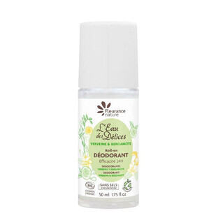 Fleurance Nature Deodorant Bio Water Délices Verbena Bergamot 50ml