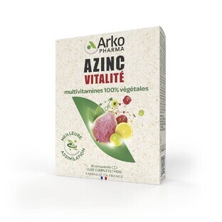 Arkopharma Azinc Multivitamine Vitalität 30 Tabletten