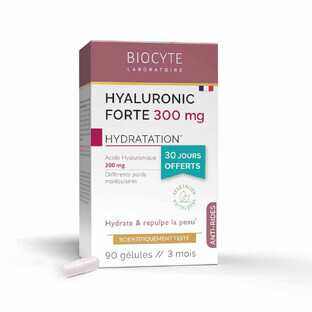 Biocyte Anti-rimpel Hyaluron Forte 300mg Anti-Ageing 3x30 capsules