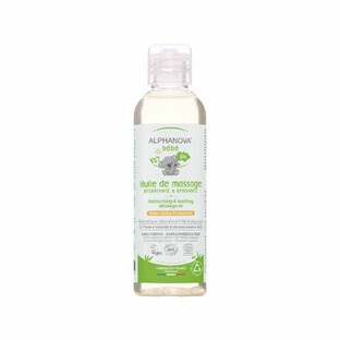 Alphanova Bébé Huile De Massage 100% Naturelle Bio 100ml