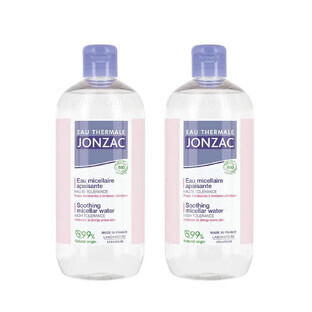 Eau thermale Jonzac REactive Bio verzachtend micellair water voor de gevoelige huid 2x500ml
