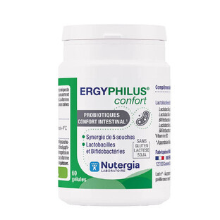 Nutergia Ergyphilus Microbiota comfort 60 capsules