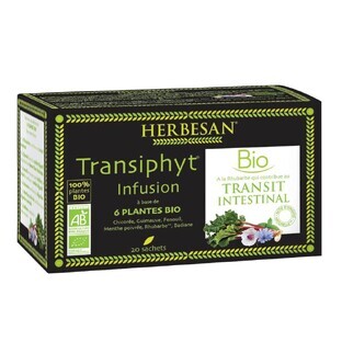 Herbesan Transifit Infusie met 6 Bio Planten x20 sachets