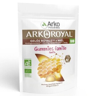 Arkopharma Arkoroyal Pappa reale biologica Famiglia 60 Gomme