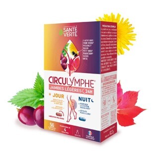 Sante Verte Circulymphe Light Legs Day/Night 56 Tablets