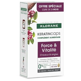 Klorane Keratincaps Cápsulas Fuerza y Vitalidad