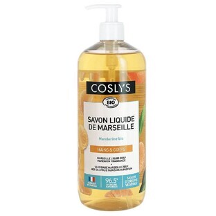Coslys Mandarijn Bio Vloeibare Zeep Marseille Hand en Lichaam 1L
