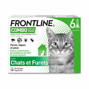 Frontline Combo Spot-on Gatto e Furetto 6 Pipette da 0,5 ml