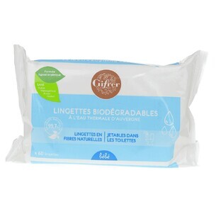 Gifrer Toallitas Térmicas Biodegradables x60