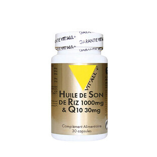 Vit'All+ Rijstezemelenolie Q10 1000mg 30 tabletten