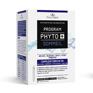 Flora Natura Program Phyto+ Sleep 20 10 mL Drinking Ampoules
