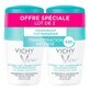 Vichy Desodorante Roll-on Antitranspirante 48h Transpiración intensiva Pieles sensibles 2x50ml