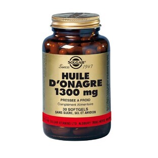 Solgar Evening Primrose Oil 30 capsule moi Equilibre Féminin 1300 mg