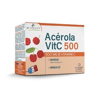 3 Chênes Acerola 500 24 Tabletten