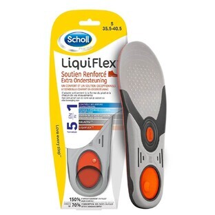 Scholl LiquiFlex verstevigde steunzolen voor dames maat 35,5-40,5