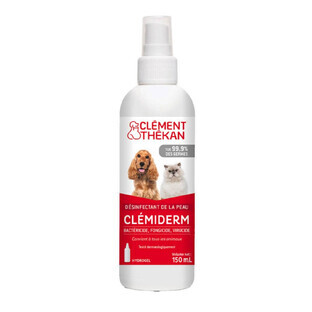 Clement-Thekan Clémiderm Spray Désinfectant De La Peau Pour Tous Les Animaux 150ml
