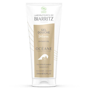 Laboratoires De Biarritz Océane Délicieux Biologische Douchegel met Zee-extracten 200 ml