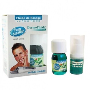 Dermo Fluide après-rasage à l'aloe vera Peau sensible 60 ml