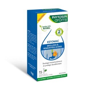 Phytosun Aroms arsuri la stomac și reflux acid aromă naturală de mentă x15 pungi