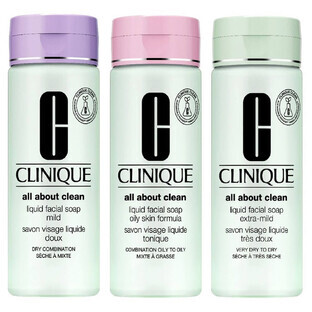 Clinique Basic 3 Temps Sapone liquido per il viso 200 ml