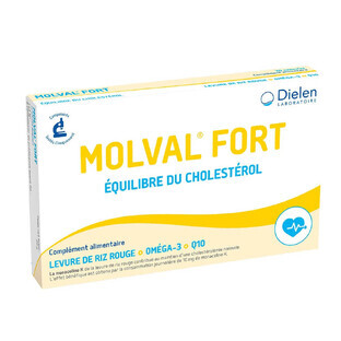 Dielen Forte van Molval Cholesterol 90 Capsules